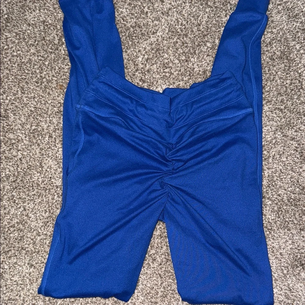 Women's Blue Joggers - Picture 3 of 3